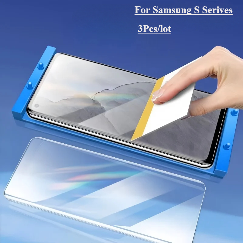Phone Accessories Online Shop - 3 個ソフトセラミックフィルムサムスンギャラクシー S24 S23 S22 S25