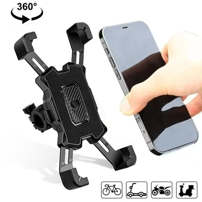 Phone Accessories For Android - ユニバーサルライディングフォンホルダーバイクフォングリップブラケット自転車調整可能なGPSクリップサイクリングMtbアクセサリーiPhone Samsung用