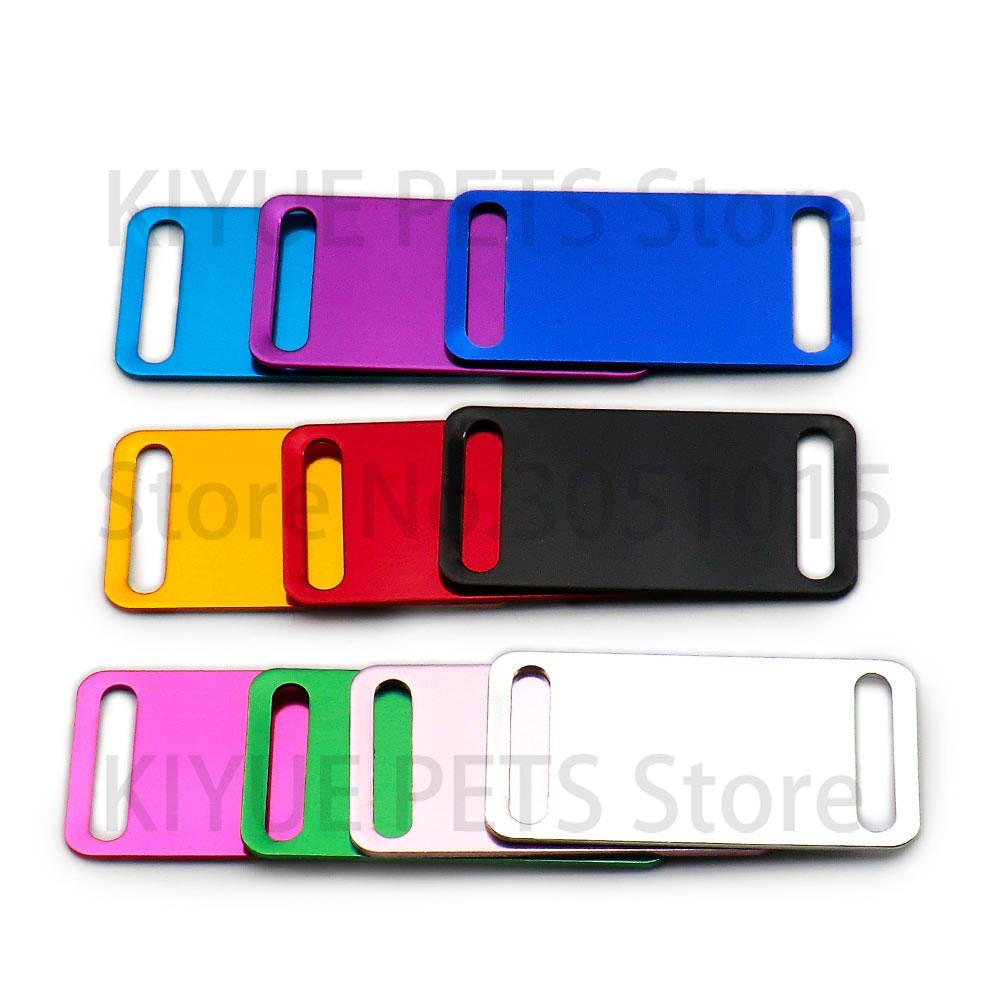 KIYUE 20個入りペットショップアルミタグ犬名札IDプレ - Phone Accessories Names のレビューと価格
