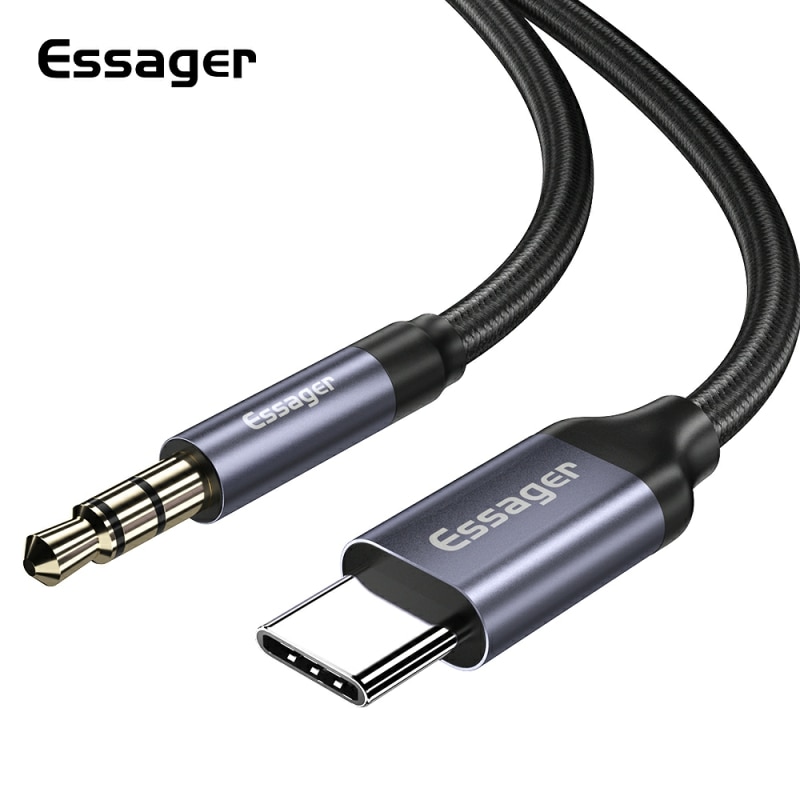 Essager-HuaweiおよびXiaomi mi用のAU - Earphone Splitter Jack のレビューと価格