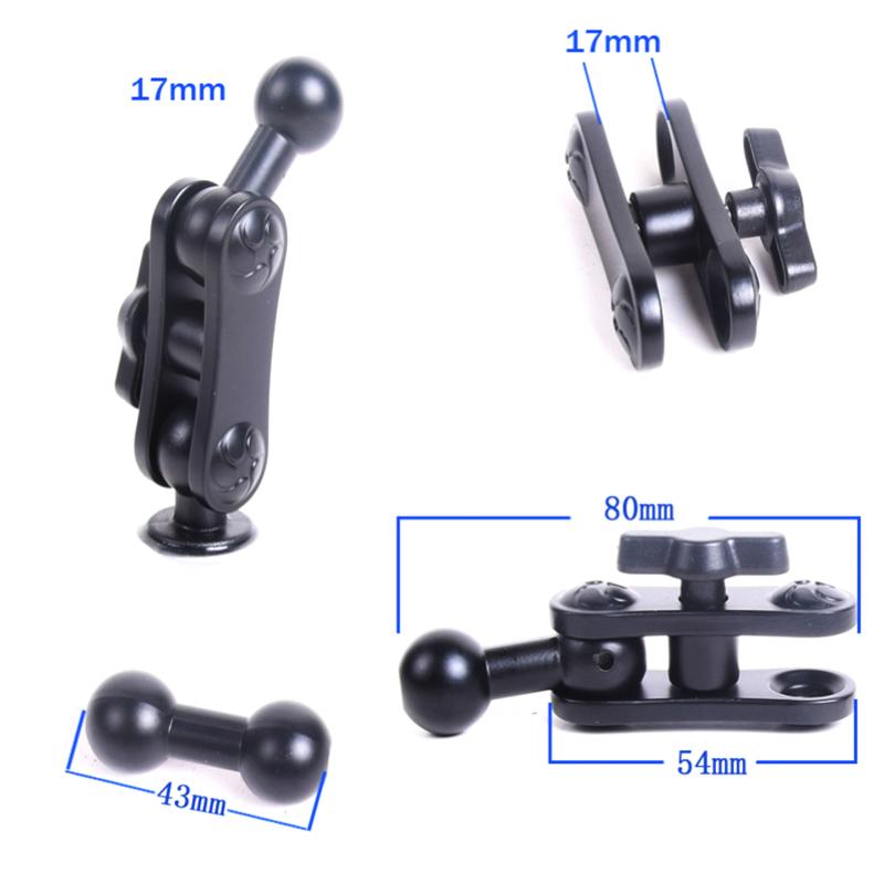 合金製17mmボールマウント延長アダプター回転式延長ロッド  - Phone Accessories Items のレビューと価格