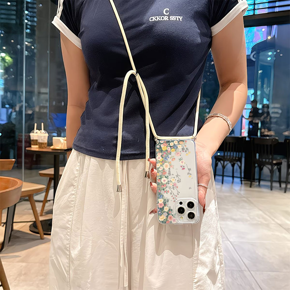 クロスボディランヤードストラップ付きスマホケース iPhon - Xo Phone Accessories のレビューと価格