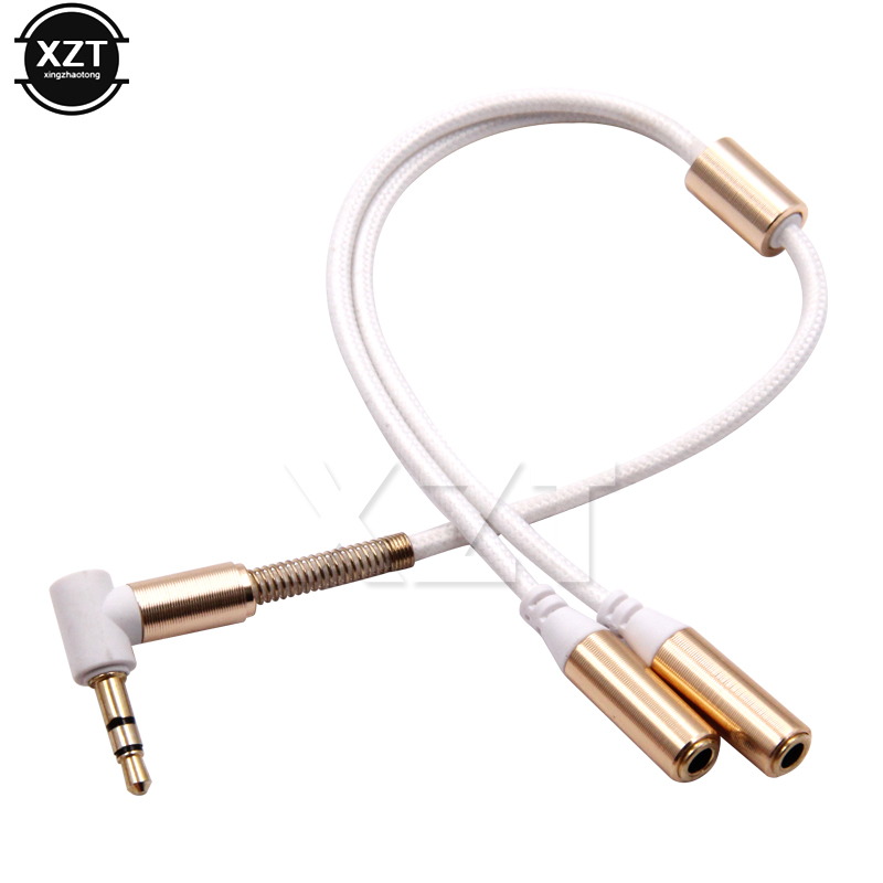 3.5 ミリメートル 1 に 2 オーディオ Aux Y ス - Earphone Splitter Jack のレビューと価格