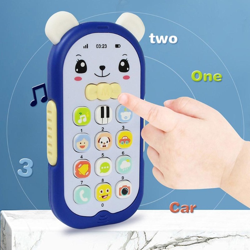 赤ちゃん用電話おもちゃ 音楽サウンドマシン 子供用 幼児早期 - Phone Accessories Baby のレビューと価格