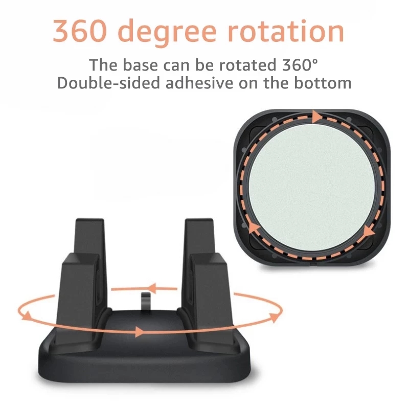 360 度回転車の携帯電話ホルダーダッシュボード粘着ユニバー - Phone Accessories Items のレビューと価格