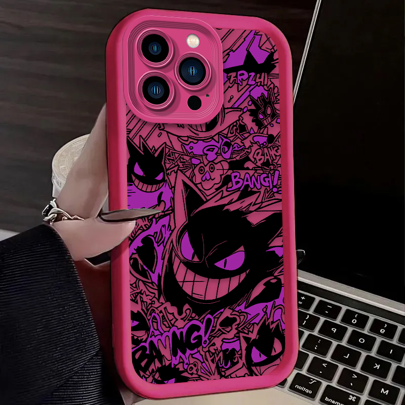 ポケモン ゲンガー グラフィティ スマホケース iPhone - Xo Phone Accessories のレビューと価格