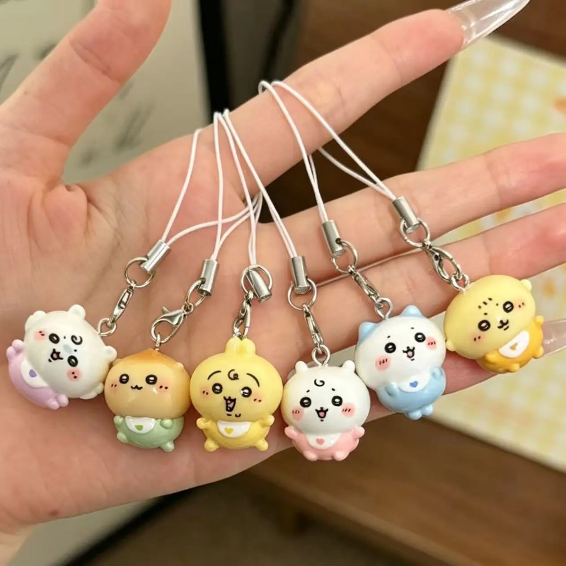 かわいい小さな樹脂製ペンダント、キュートなベビー服を着たうさ - Phone Accessories Baby のレビューと価格