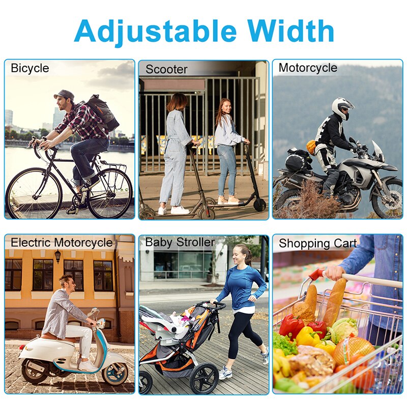 ユニバーサルライディングフォンホルダーバイクフォングリップブ - Phone Accessories For Android のレビューと価格
