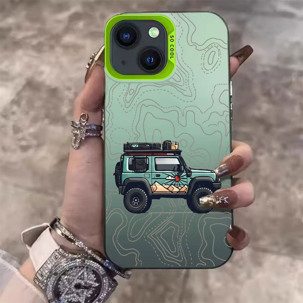 シンプルな車柄のスマホケース iPhone 17 Air 1 - Xo Phone Accessories のレビューと価格