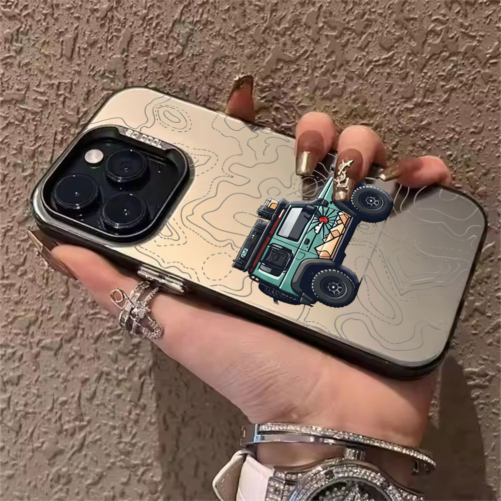 シンプルな車柄のスマホケース iPhone 17 Air 1 - Xo Phone Accessories のレビューと価格