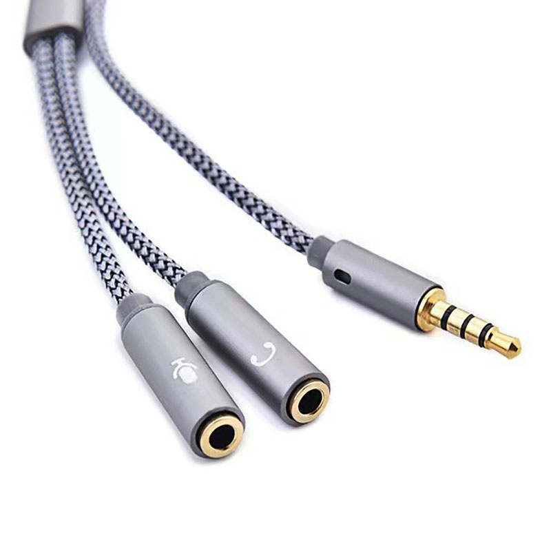 イヤホン用Yジャックオーディオスプリッター、オスからメス2個 - Earphone Splitter Jack のレビューと価格