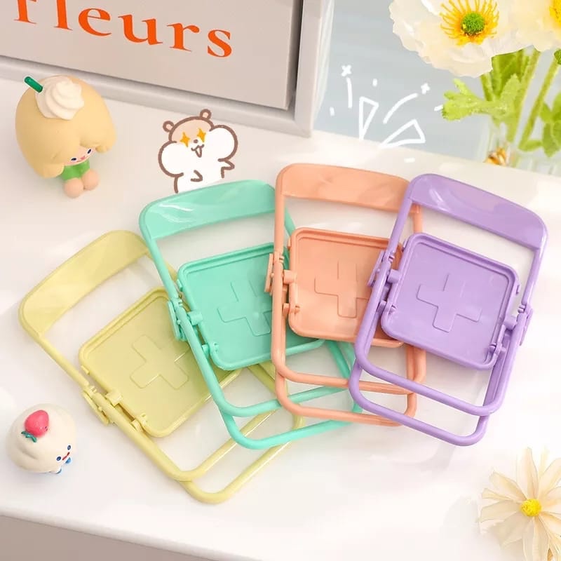 かわいい椅子型スマホスタンド、クリエイティブなデスクオーガナ - Phone Accessories Items のレビューと価格