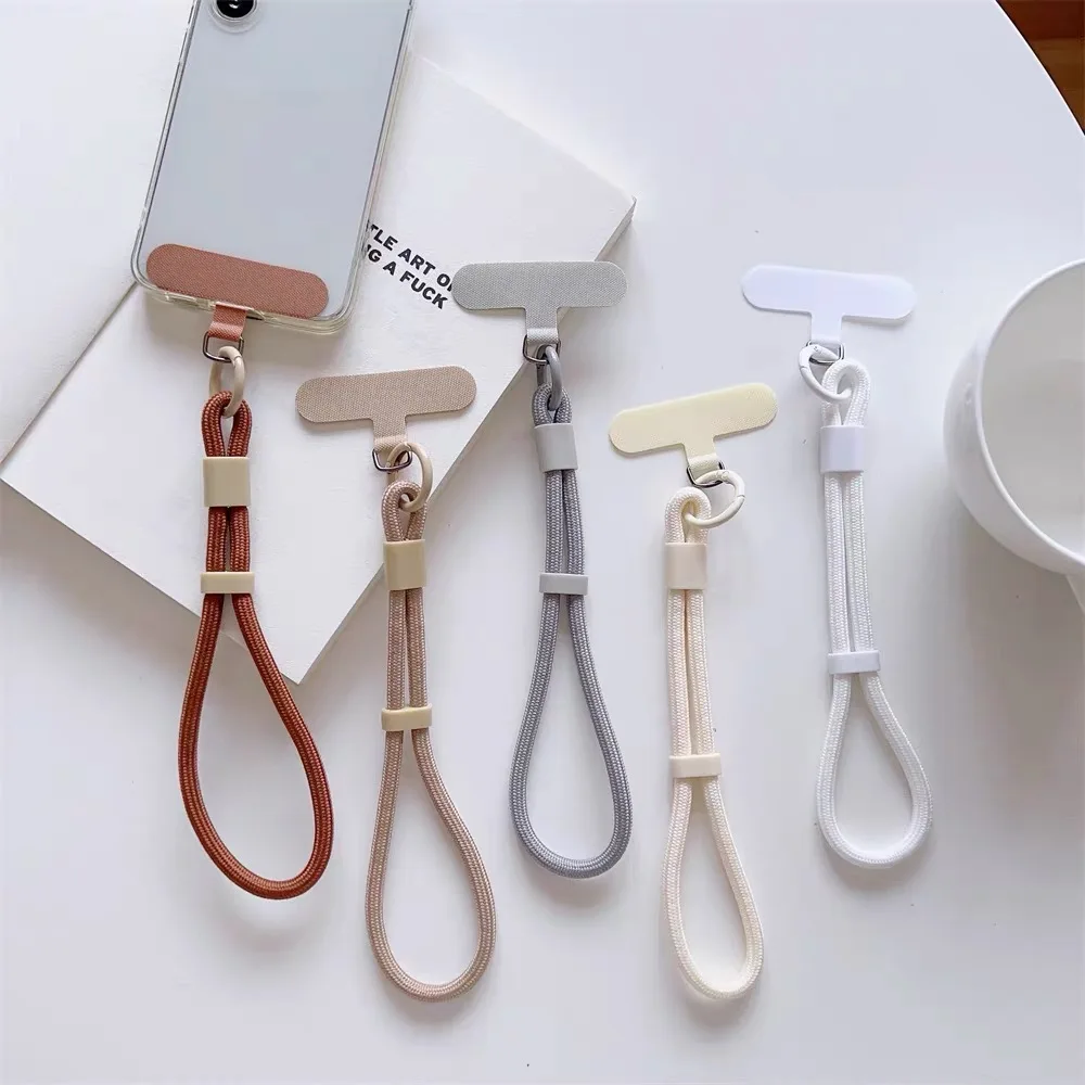 ファッションキャンディーカラー携帯電話ストラップ調節可能なリ - Phone Accessories Keychain のレビューと価格