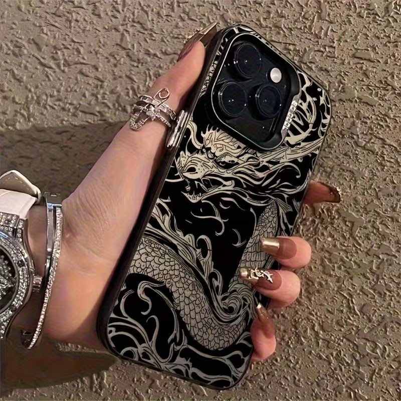 ドラゴントーテム柄スマホケース iPhone 18 17 1 - Xo Phone Accessories のレビューと価格