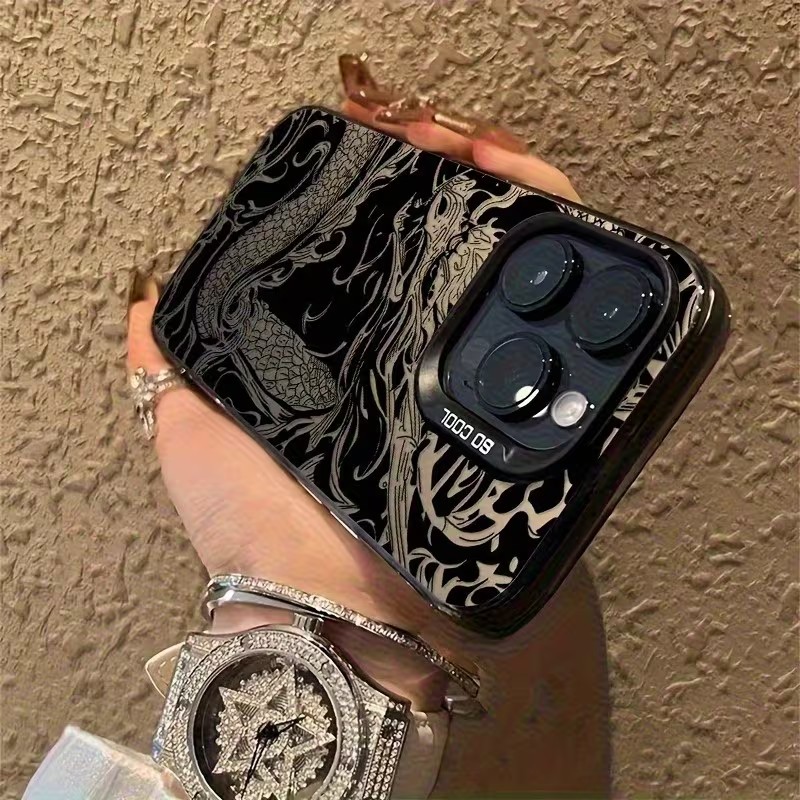 ドラゴントーテム柄スマホケース iPhone 18 17 1 - Xo Phone Accessories のレビューと価格