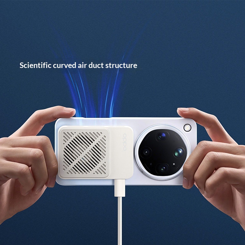 OPPO 磁気電話クーラー超薄型超軽量低ノイズデュアルギア氷 - Phone Accessories For Android のレビューと価格