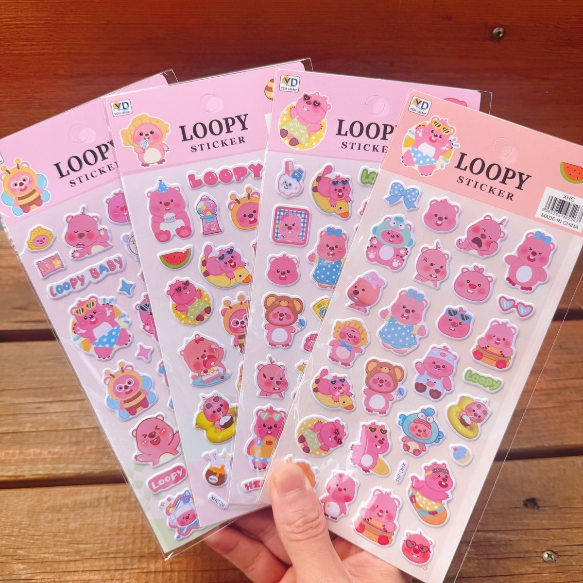 新しいポロロアニメのかわいいループ状3Dフォームステッカー、 - Phone Accessories Items のレビューと価格