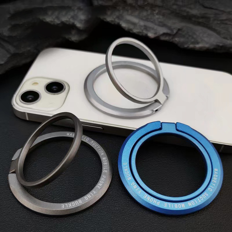 マグセーフ対応 指リングスタンド マグネットグリップマウント - Phone Accessories Items のレビューと価格