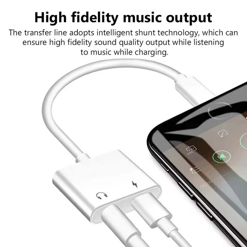 iPhone 11/12/13/14 Pro Max/X/X - Earphone Splitter Jack のレビューと価格