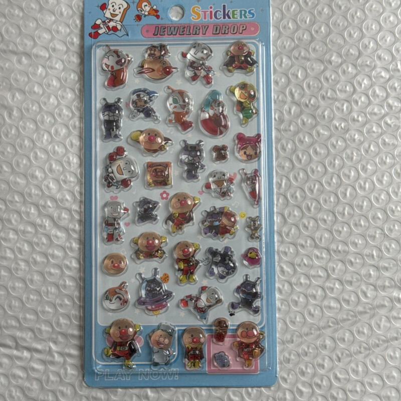 かわいいアンパンマン 3D レリーフステッカー創造性漫画クリ - Phone Accessories Items のレビューと価格